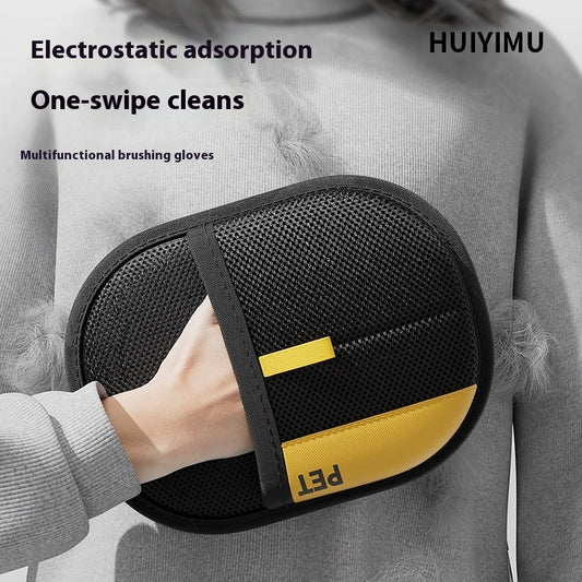 Zero-Mess Pet Hair Remover Glove | Instant Adsorption